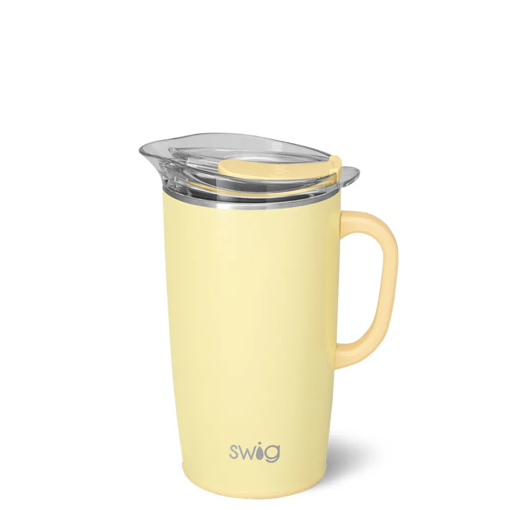 Swig Life Tumblers New Sizes!|Party Pitchers^Shimmer Buttercup Party Pitcher 64oz