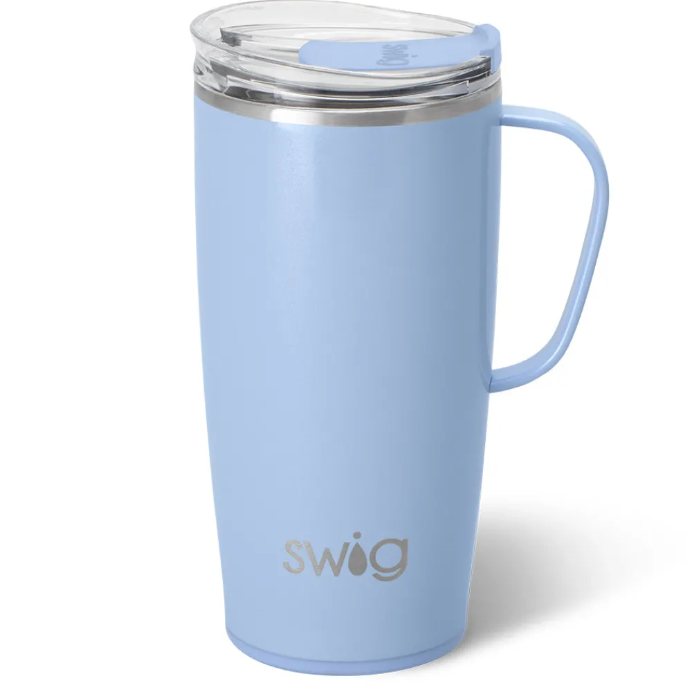Swig Life Travel Mugs|Shimmers^Shimmer Periwinkle Travel Mug 22oz