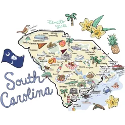Swig Life Drink Coolies New Sizes!^South Carolina Medium Iced Cup Coolie