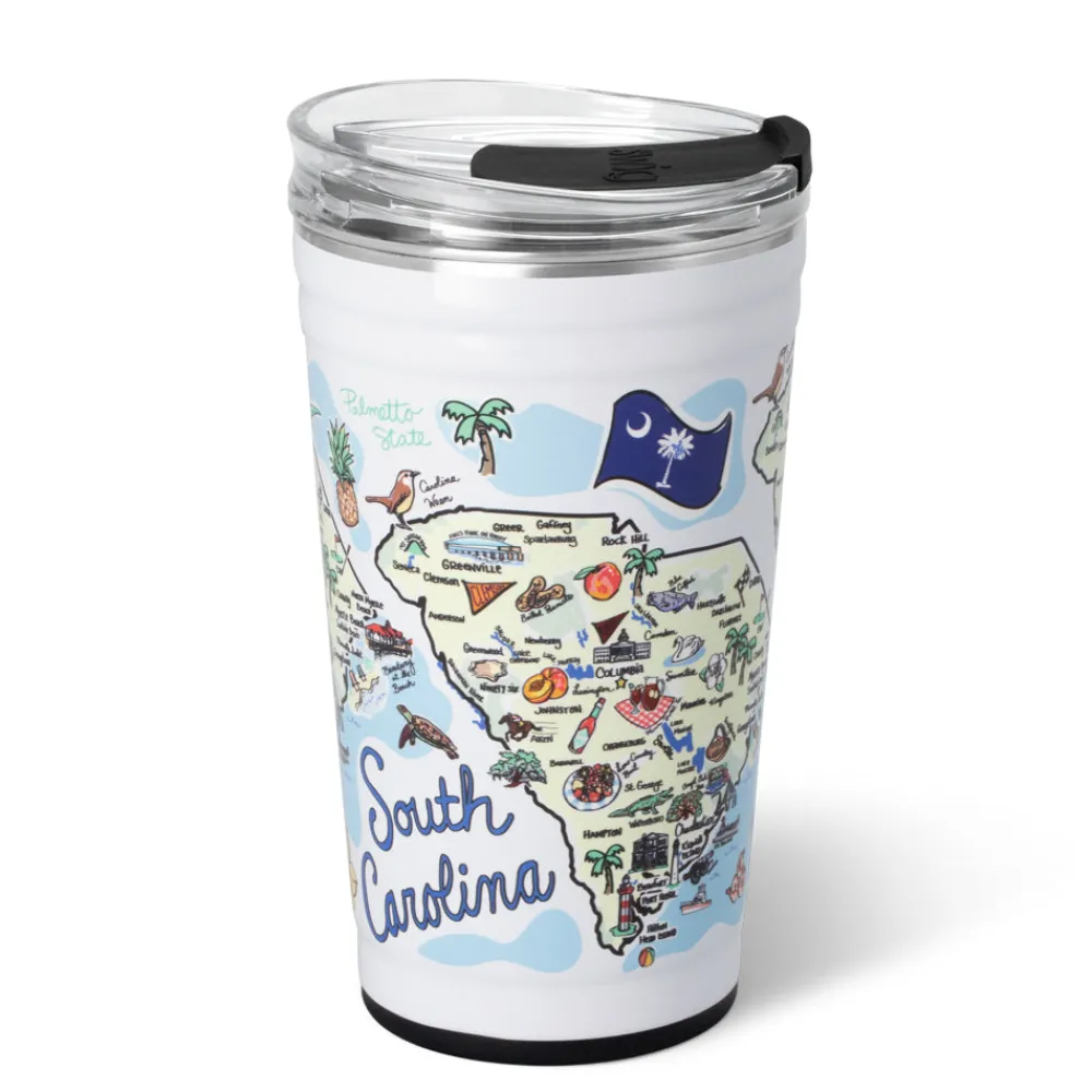 Swig Life Tumblers New Sizes!^South Carolina Party Cup 24oz