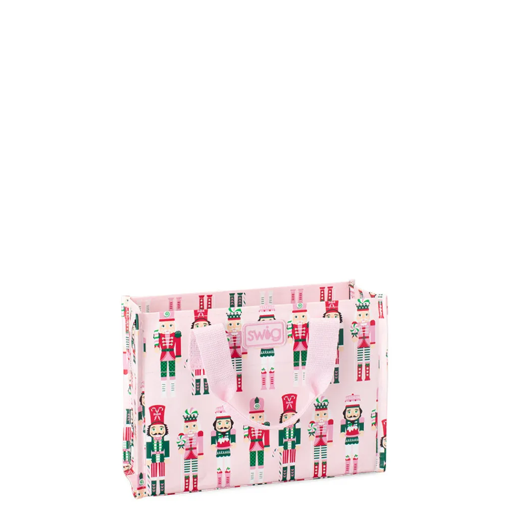 Swig Life Reusable Gift Bags|Sugar Plum Soldiers^Sugar Plum Soldiers Small Reusable Gift Bag