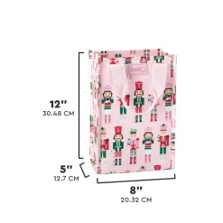Swig Life Reusable Gift Bags|Sugar Plum Soldiers^Sugar Plum Soldiers Tall Reusable Gift Bag
