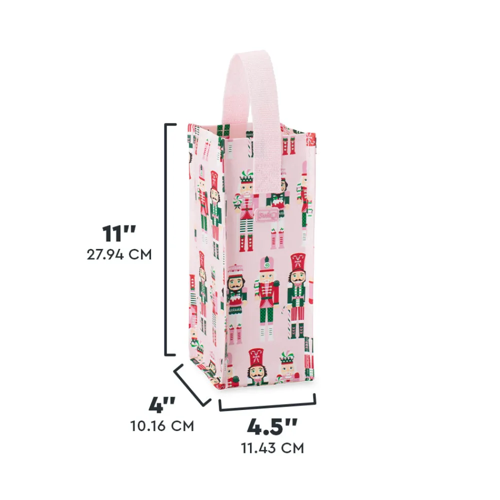 Swig Life Reusable Gift Bags|Sugar Plum Soldiers^Sugar Plum Soldiers Wine Reusable Gift Bag
