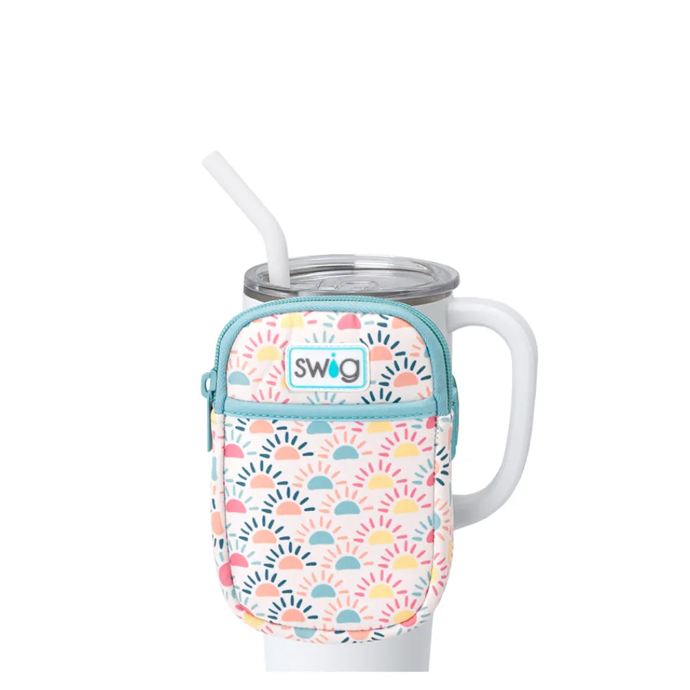 Swig Life Travel Mugs|Drinking Buddies^Sun Chaser Mega Mug Pouch