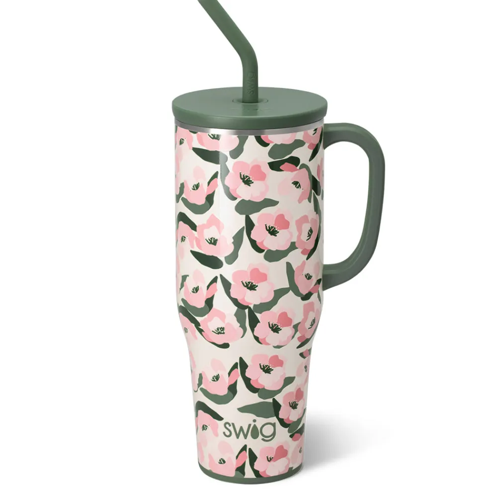 Swig Life Tumblers New Sizes!|Travel Mugs^Sweet Pea Mega Mug 40oz