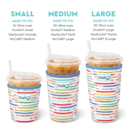Swig Life Drink Coolies New Sizes!|Teacher Life Best Seller!^Teacher Life Large Iced Cup Coolie