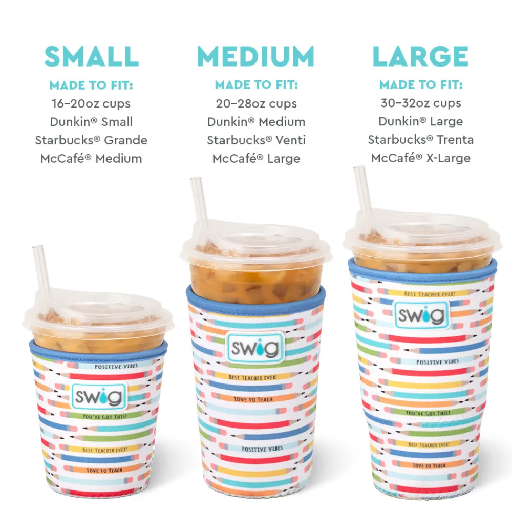 Swig Life Drink Coolies New Sizes!|Teacher Life Best Seller!^Teacher Life Small Iced Cup Coolie