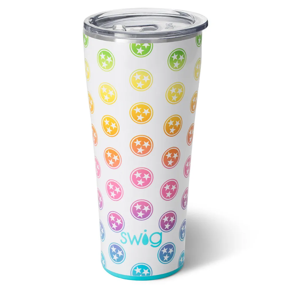 Swig Life Tumblers New Sizes!^Tennessee Tristar 32oz Insulated Tumbler -