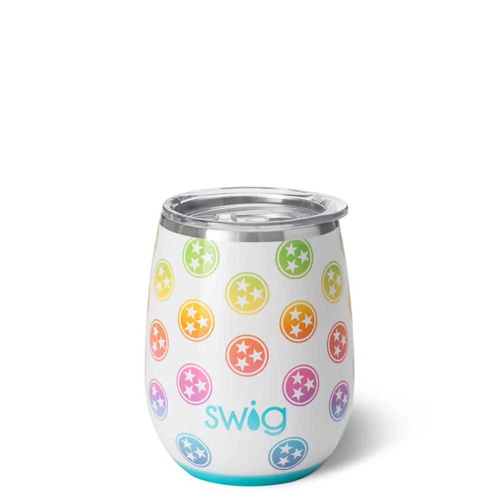 Swig Life Wine + Cocktails^Tennessee Tristar 14oz Stemless Wine Cup -