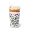 Swig Life Drink Coolies New Sizes!^Texas Medium Iced Cup Coolie