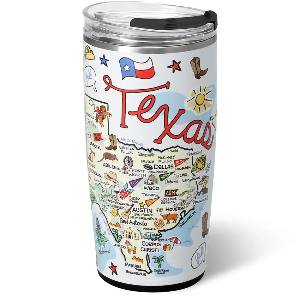 Swig Life Tumblers New Sizes!^Texas Tumbler 22oz