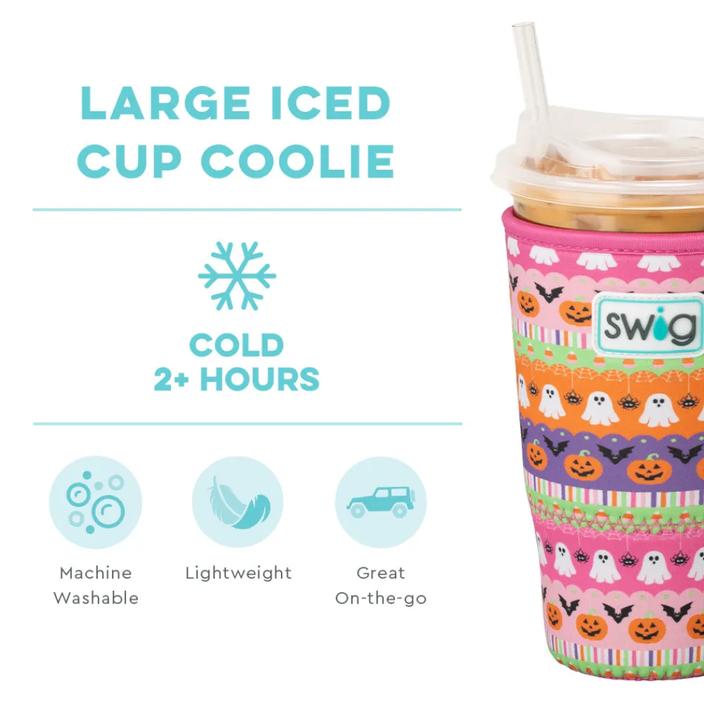 Swig Life Drink Coolies New Sizes!|Trick Or Treat^Trick Or Treat Large Iced Cup Coolie
