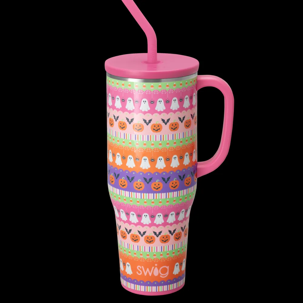 Swig Life Tumblers New Sizes!|Travel Mugs^Trick Or Treat Mega Mug 40oz