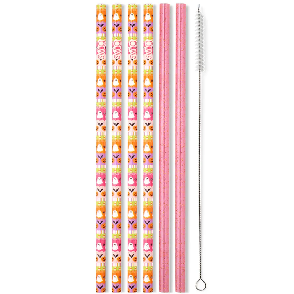 Swig Life Lids, Straws + More|The Bootique^Trick Or Treat Reusable Straw Set