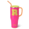 Swig Life Tumblers New Sizes!|Travel Mugs^Tutti Frutti Initial R Mega Mug 40oz