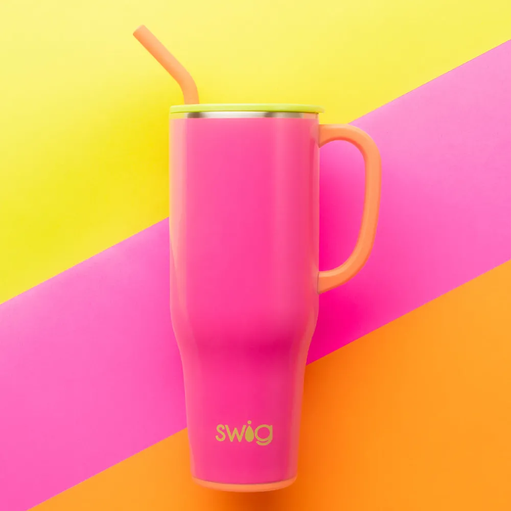 Swig Life Tumblers New Sizes!|Travel Mugs^Tutti Frutti Mega Mug 40oz