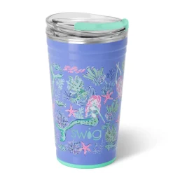 Swig Life Tumblers New Sizes!|Under The Sea^Under The Sea 24oz Mermaid Party Cup -