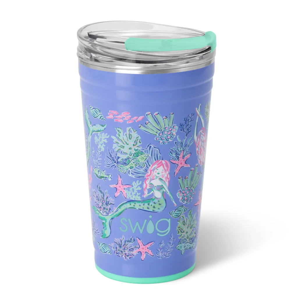 Swig Life Tumblers New Sizes!|Under The Sea^Under The Sea 24oz Mermaid Party Cup -