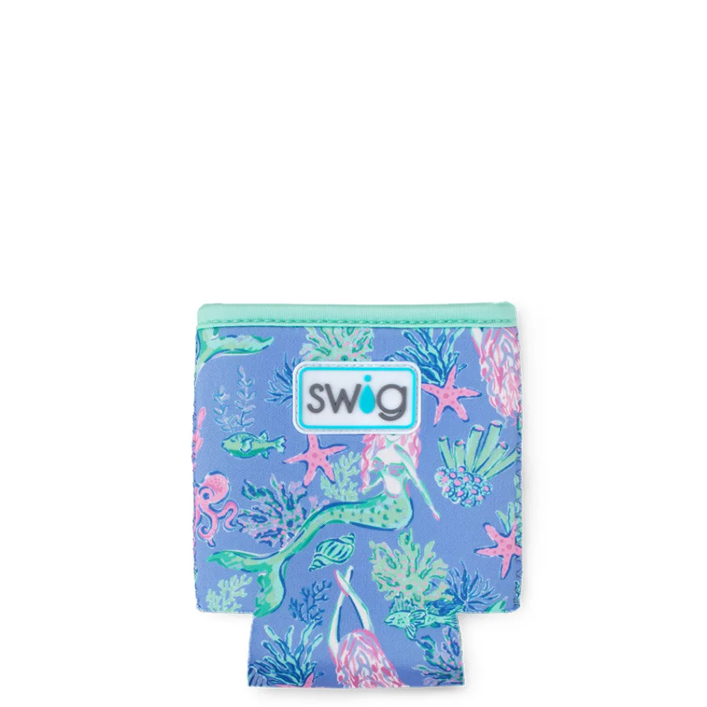 Swig Life Drink Coolies New Sizes!|Under The Sea^Under The Sea 12oz Mermaid Can Coolie -
