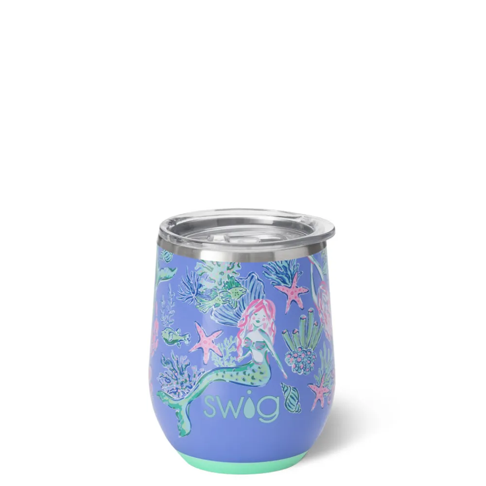 Swig Life Wine + Cocktails|Under The Sea^Under The Sea 12oz Stemless Wine Cup -