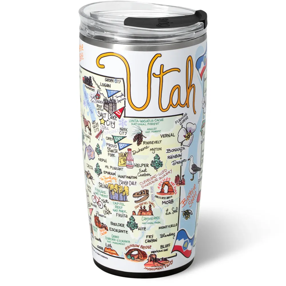 Swig Life Tumblers New Sizes!^Utah Tumbler 22oz