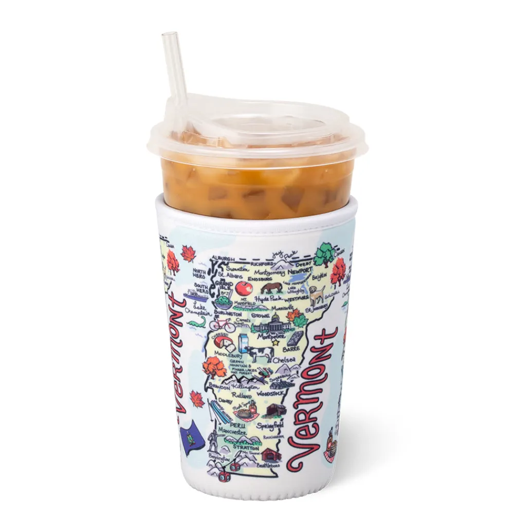 Swig Life Drink Coolies New Sizes!^Vermont Medium Iced Cup Coolie