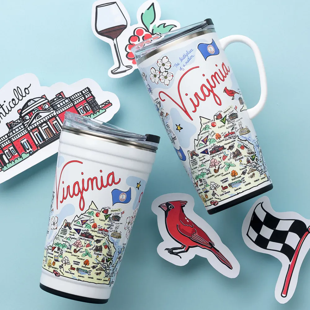 Swig Life Tumblers New Sizes!^Virginia Party Cup 24oz