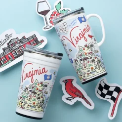 Swig Life Travel Mugs^Virginia Travel Mug 22oz