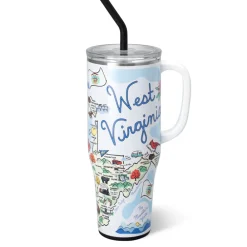 Swig Life Tumblers New Sizes!|Travel Mugs^West Virginia Mega Mug 40oz