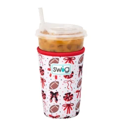 Swig Life Drink Coolies New Sizes!|We'Ve Got Spirit^We've Got Spirit Black + Red Medium Iced Cup Coolie