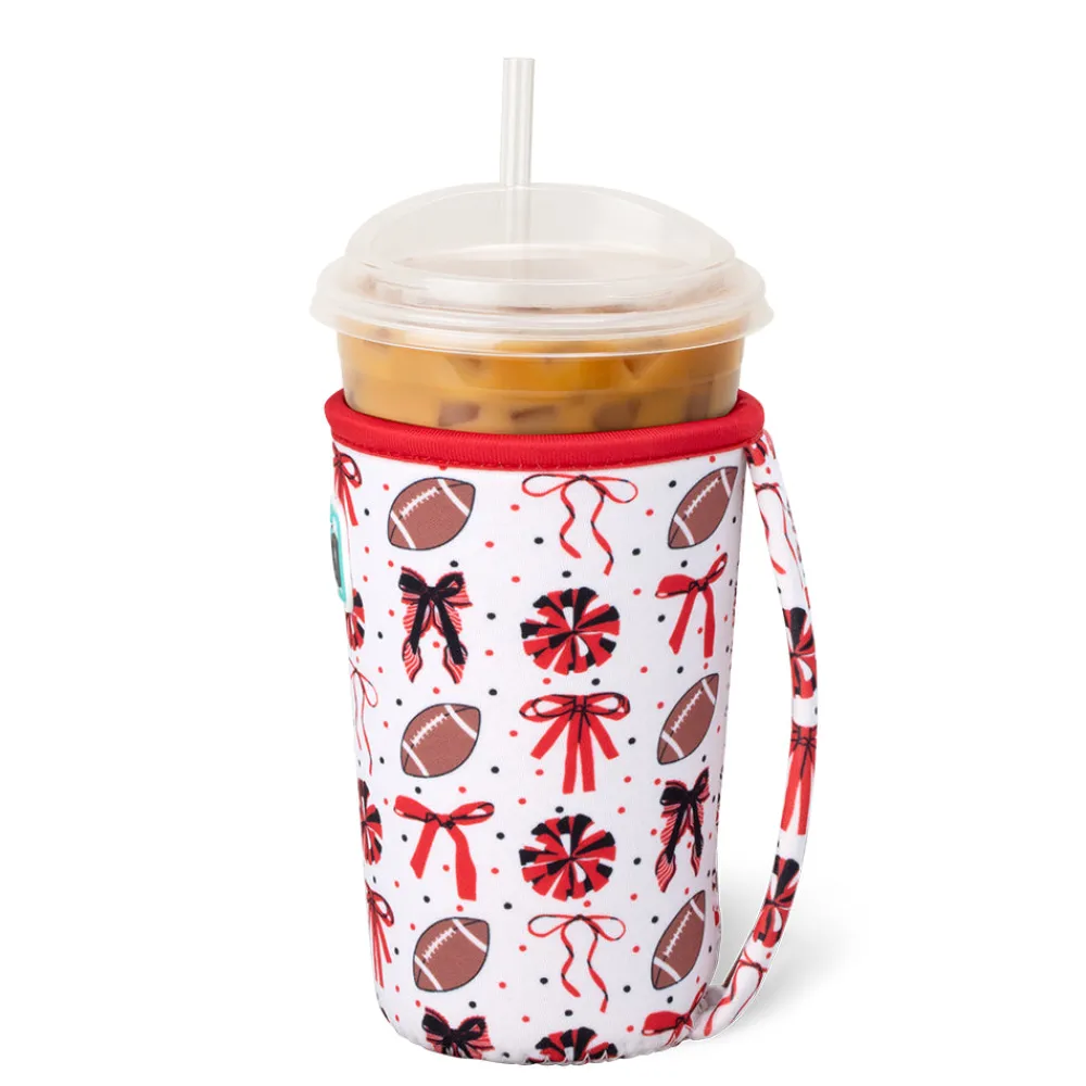 Swig Life Drink Coolies New Sizes!|We'Ve Got Spirit^We've Got Spirit Black + Red Medium Iced Cup Coolie