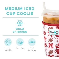 Swig Life Drink Coolies New Sizes!|We'Ve Got Spirit^We've Got Spirit Crimson Medium Iced Cup Coolie