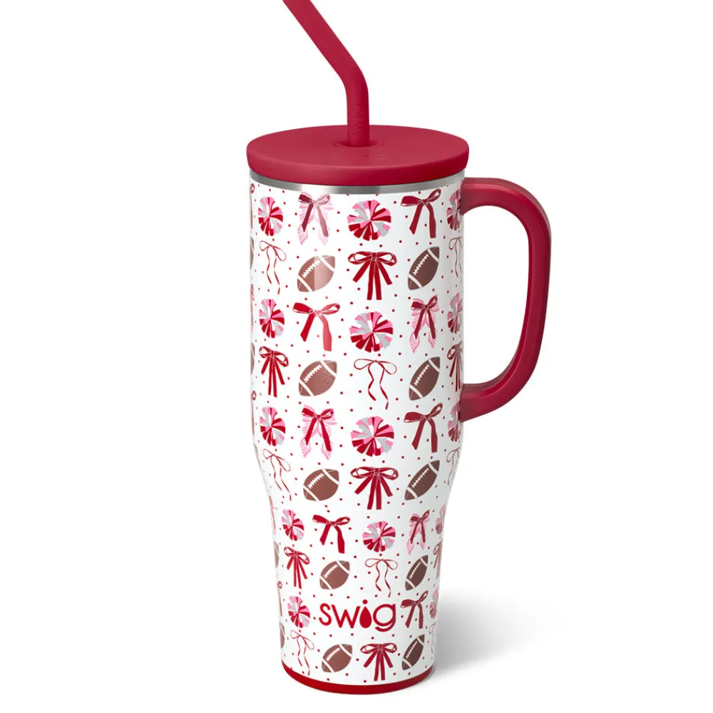 Swig Life Tumblers New Sizes!|Travel Mugs^We've Got Spirit Crimson Mega Mug 40oz