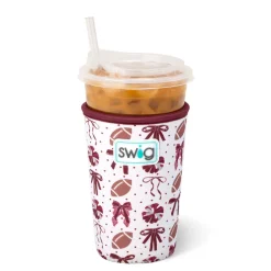 Swig Life Drink Coolies New Sizes!|We'Ve Got Spirit^We've Got Spirit Maroon Medium Iced Cup Coolie