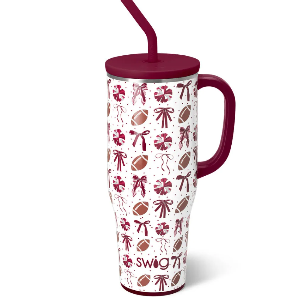 Swig Life Tumblers New Sizes!|Travel Mugs^We've Got Spirit Maroon Mega Mug 40oz