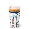 Swig Life Drink Coolies New Sizes!|Gameday^We've Got Spirit Navy + Yellow Medium Iced Cup Coolie