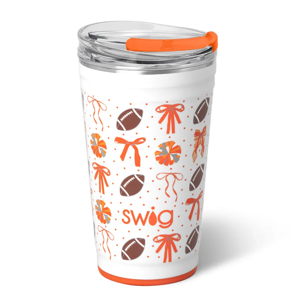 Swig Life Tumblers New Sizes!|We'Ve Got Spirit^We've Got Spirit Orange Party Cup 24oz