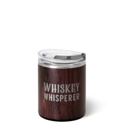 Swig Life Wine + Cocktails|Tumblers New Sizes!^Whiskey Whisperer 12oz Lowball Tumbler -