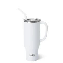 Swig Life Tumblers New Sizes!|Travel Mugs^White Mega Mug 30oz