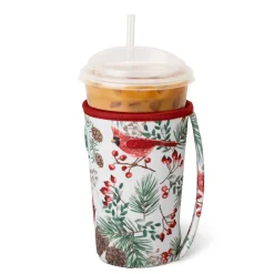 Swig Life Drink Coolies New Sizes!|Winter Cardinals^Winter Cardinals Medium Iced Cup Coolie