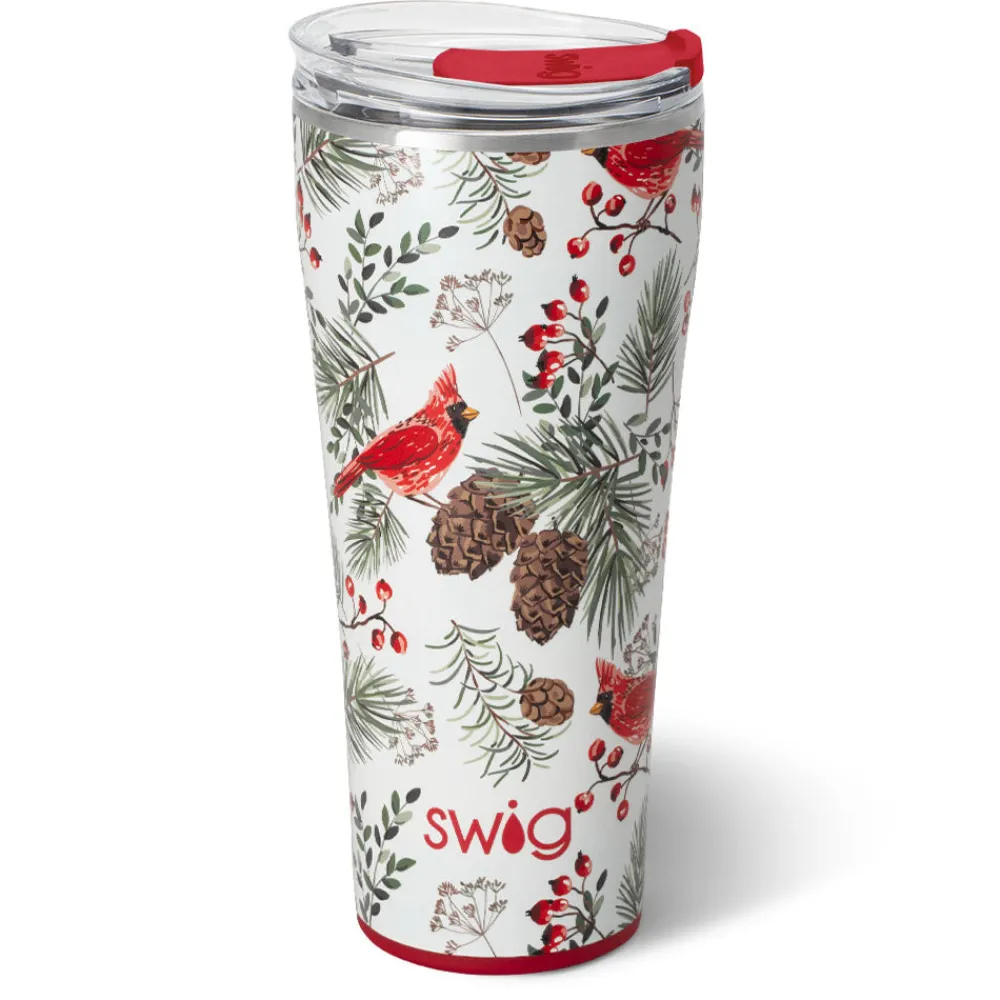 Swig Life Tumblers New Sizes!|Winter Cardinals^Winter Cardinals Tumbler 32oz