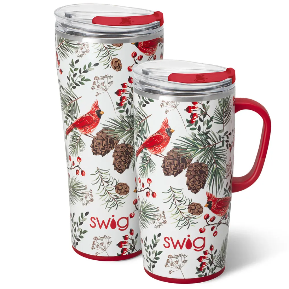 Swig Life Winter Cardinals|Holiday Shop^Winter Cardinals XL Set